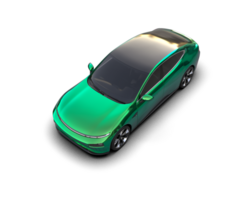 Modern car isolated on background. 3d rendering - illustration png