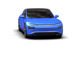 Modern car isolated on background. 3d rendering - illustration png