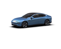 Modern car isolated on background. 3d rendering - illustration png