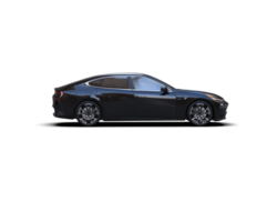 Modern car isolated on background. 3d rendering - illustration png