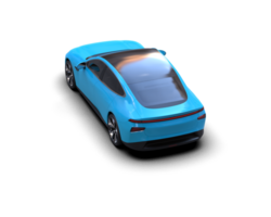 Modern car isolated on background. 3d rendering - illustration png