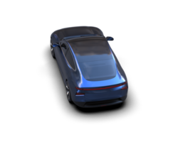 Modern car isolated on background. 3d rendering - illustration png