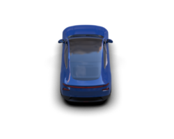 Modern car isolated on background. 3d rendering - illustration png