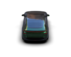 Modern car isolated on background. 3d rendering - illustration png