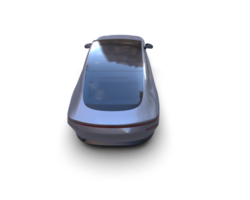 Modern car isolated on background. 3d rendering - illustration png