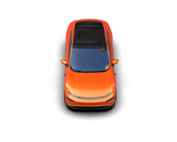 Modern car isolated on background. 3d rendering - illustration png