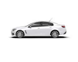 Modern car isolated on background. 3d rendering - illustration png