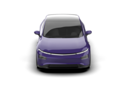 Modern car isolated on background. 3d rendering - illustration png