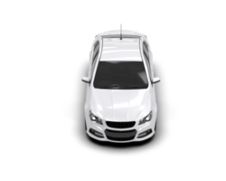 modern Auto isoliert auf Hintergrund. 3d Rendern - - Illustration png