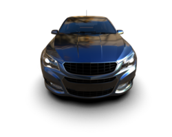 Modern car isolated on background. 3d rendering - illustration png