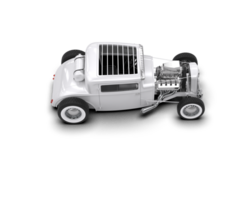 Muscle car isolated on background. 3d rendering - illustration png