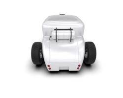 Muscle car isolated on background. 3d rendering - illustration png