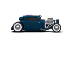 Muscle car isolated on background. 3d rendering - illustration png