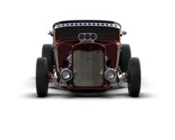 Muscle car isolated on background. 3d rendering - illustration png