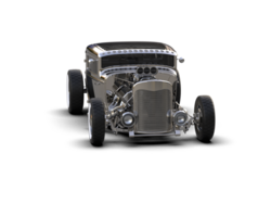 Muscle car isolated on background. 3d rendering - illustration png