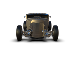 Muscle car isolated on background. 3d rendering - illustration png