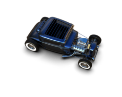 Muscle car isolated on background. 3d rendering - illustration png