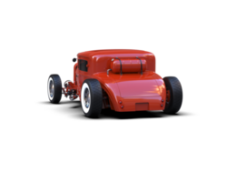 Muscle car isolated on background. 3d rendering - illustration png