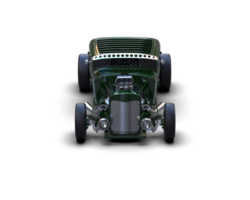 Muscle car isolated on background. 3d rendering - illustration png