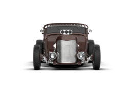 Muscle car isolated on background. 3d rendering - illustration png