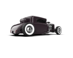 Muscle car isolated on background. 3d rendering - illustration png