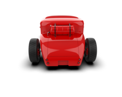 Muscle car isolated on background. 3d rendering - illustration png