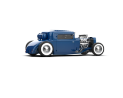 Muscle car isolated on background. 3d rendering - illustration png