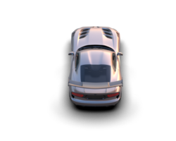 Muscle car isolated on background. 3d rendering - illustration png