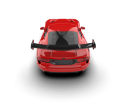 Muscle car isolated on background. 3d rendering - illustration png