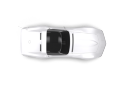 Muscle car isolated on background. 3d rendering - illustration png