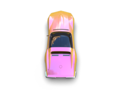 Modern car isolated on background. 3d rendering - illustration png