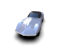 Modern car isolated on background. 3d rendering - illustration png