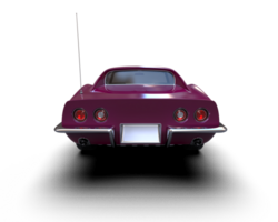 Modern car isolated on background. 3d rendering - illustration png