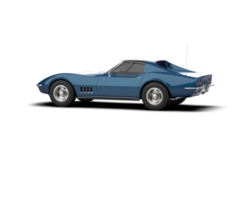 Modern car isolated on background. 3d rendering - illustration png