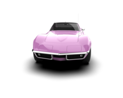 Modern car isolated on background. 3d rendering - illustration png