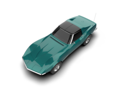 Modern car isolated on background. 3d rendering - illustration png