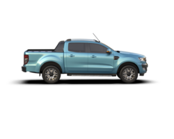 Pickup truck isolated on background. 3d rendering - illustration png