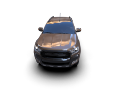 Pickup truck isolated on background. 3d rendering - illustration png