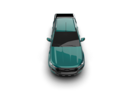 Pickup truck isolated on background. 3d rendering - illustration png
