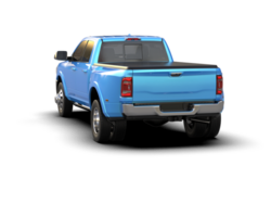 Pickup truck isolated on background. 3d rendering - illustration png
