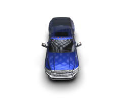Pickup truck isolated on background. 3d rendering - illustration png