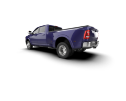 Pickup truck isolated on background. 3d rendering - illustration png