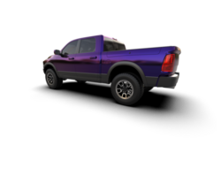Pickup truck isolated on background. 3d rendering - illustration png