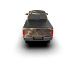 Pickup truck isolated on background. 3d rendering - illustration png