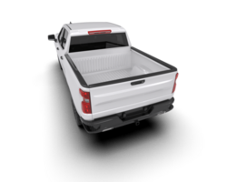 Pickup truck isolated on background. 3d rendering - illustration png