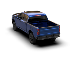 Pickup truck isolated on background. 3d rendering - illustration png
