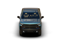 Pickup truck isolated on background. 3d rendering - illustration png