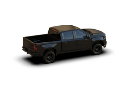 Pickup truck isolated on background. 3d rendering - illustration png