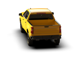 Pickup truck isolated on background. 3d rendering - illustration png