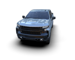 Pickup truck isolated on background. 3d rendering - illustration png